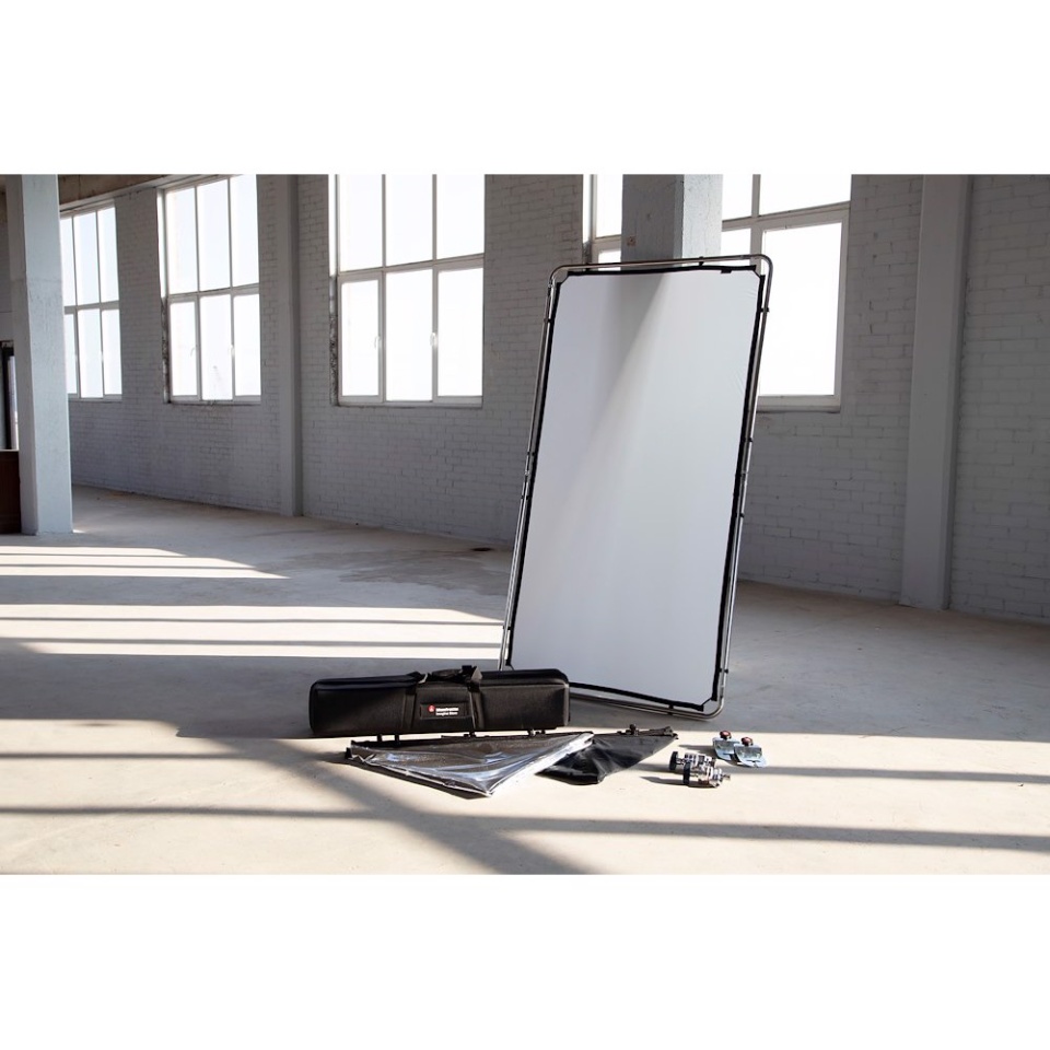 Manfrotto Pro Scrim All In One Kit 1 1x2m Medium Manfrotto Pro Scrim All In One Kit 1 1x2m Medium