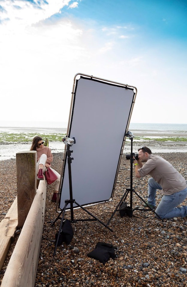 Manfrotto Pro Scrim All In One Kit 1 1x2m Medium Manfrotto Pro Scrim All In One Kit 1 1x2m Medium