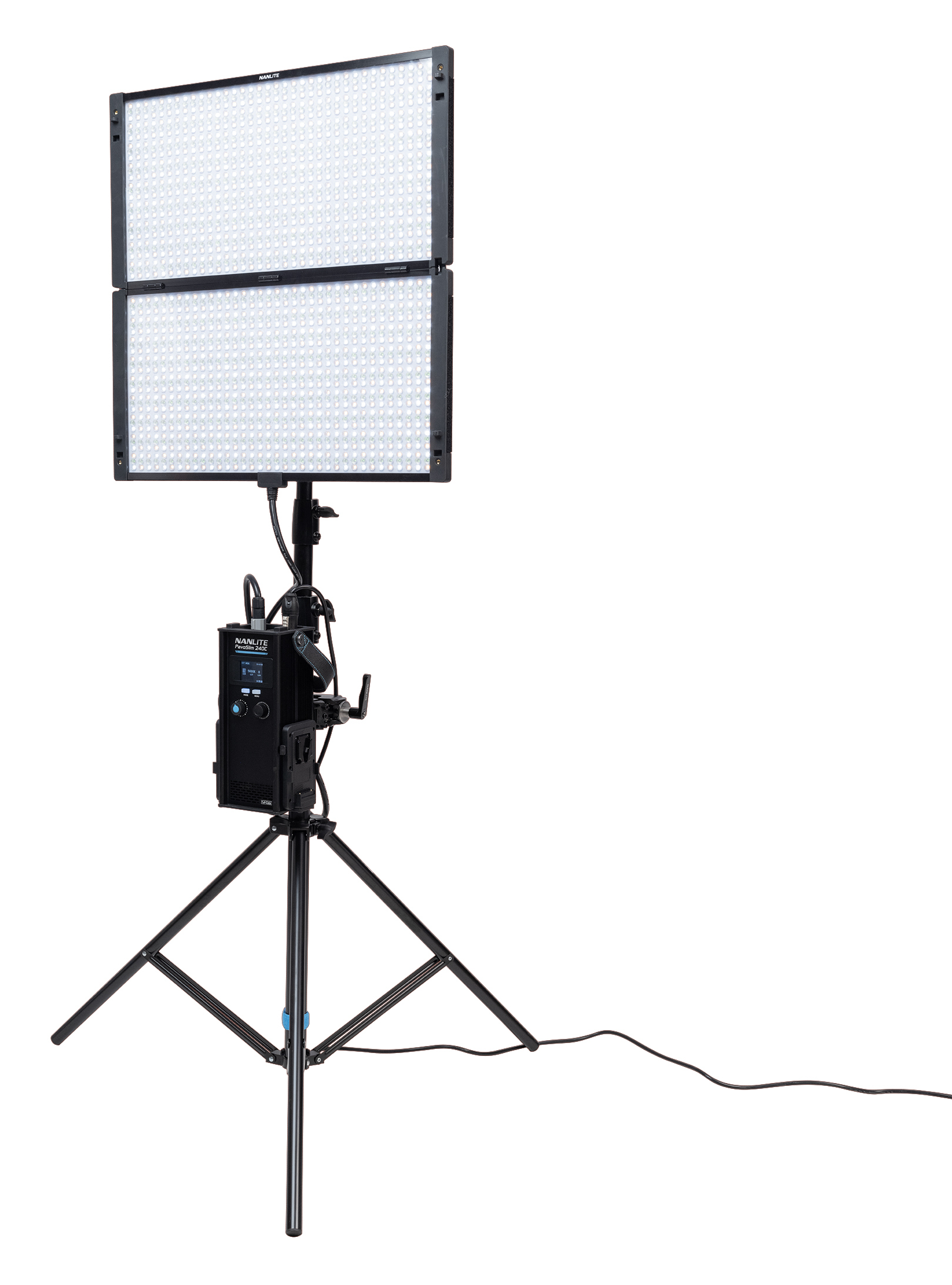 Nanlite Pavoslim 240c Rgb Led Panel Light