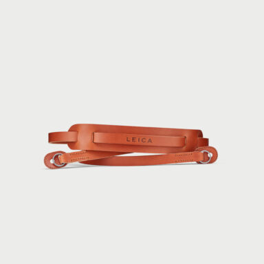 Leica Carrying Strap With Shoulderpad Cognac