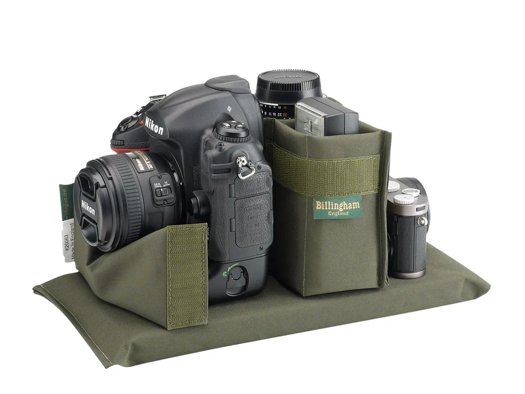Billingham 225 Mkii Camera Bag Black Fibrenyte Black Leather