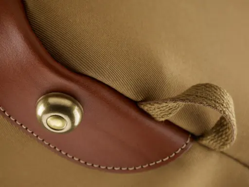 Billingham 225 Mkii Camera Bag Green Fibrenyte Brown Leather