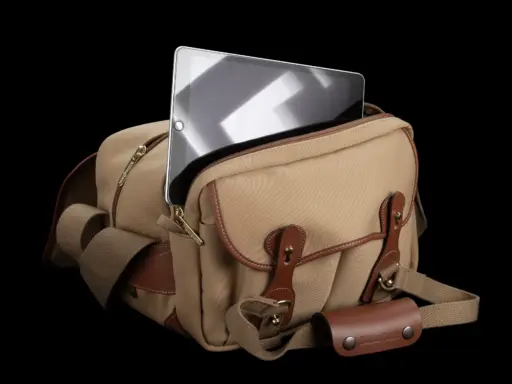 Billingham 225 Mkii Camera Bag Green Fibrenyte Brown Leather Billingham 225 Mkii Camera Bag Green Fibrenyte Brown Leather