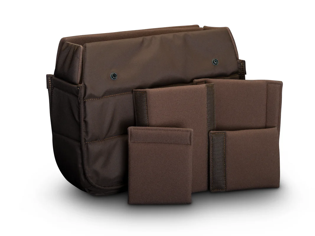 Billingham Eventer Mkii Camera Bag Green Fibrenyte Brown Leather
