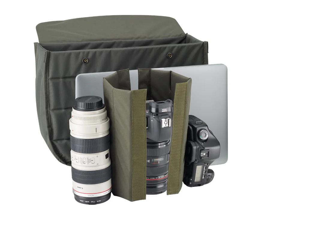 Billingham Hadley Large Pro Camera Bag Black Canvas Tan Leather