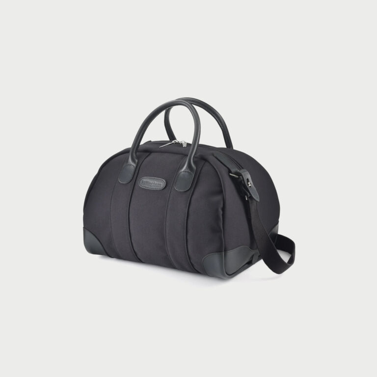 Billingham Overnighter Bag Black Fibrenyte Black Leather Billingham Overnighter Bag Black Fibrenyte Black Leather
