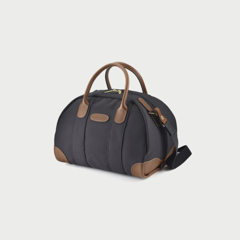 Billingham Overnighter Bag Black Fibrenyte Black Leather Billingham Overnighter Bag Black Fibrenyte Black Leather
