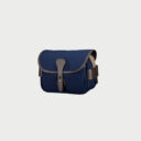 Billingham S2 Camera Bag Blue Canvas Brown Leather Billingham S2 Camera Bag Blue Canvas Brown Leather