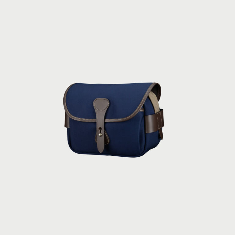 Billingham S2 Camera Bag Blue Canvas Brown Leather Billingham S2 Camera Bag Blue Canvas Brown Leather