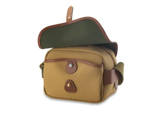 Billingham S2 Camera Bag Green Fibrenyte Brown Leather Billingham S2 Camera Bag Green Fibrenyte Brown Leather