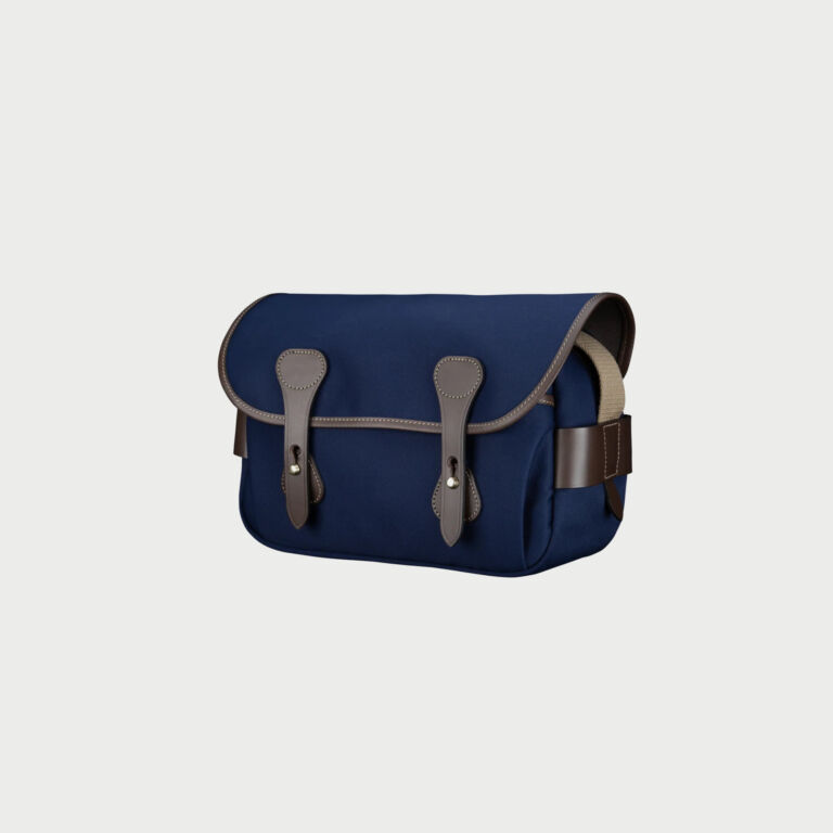 Billingham S3 Camera Bag Blue Canvas Brown Leather Billingham S3 Camera Bag Blue Canvas Brown Leather