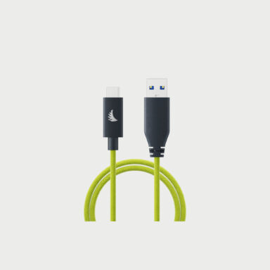 Angelbird Usb A To C Solid Flex Cable 32cm Lime Angelbird Usb A To C Solid Flex Cable 32cm Lime