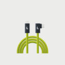 http://Câble%20tether%20USB-C%203.2%20Solid%20Flex™%20Right-Angle%20Lime%204.5m