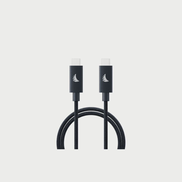 Angelbird Usb C 4 0 Solid Flex Cable Blue Grey 1m
