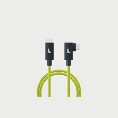 Angelbird Usb C 4 0 Solid Flex Cable Right Angle Lime 32cm Angelbird Usb C 4 0 Solid Flex Cable Right Angle Lime 32cm
