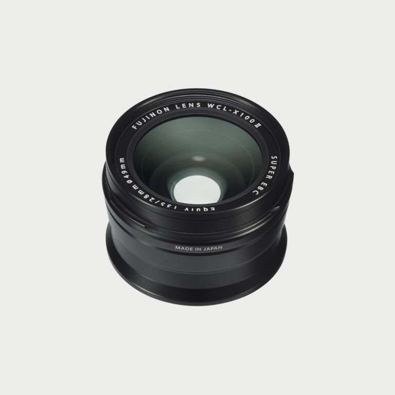 Wide Angle Lens Wcl X100 Ii Black Wide Angle Lens Wcl X100 Ii Black