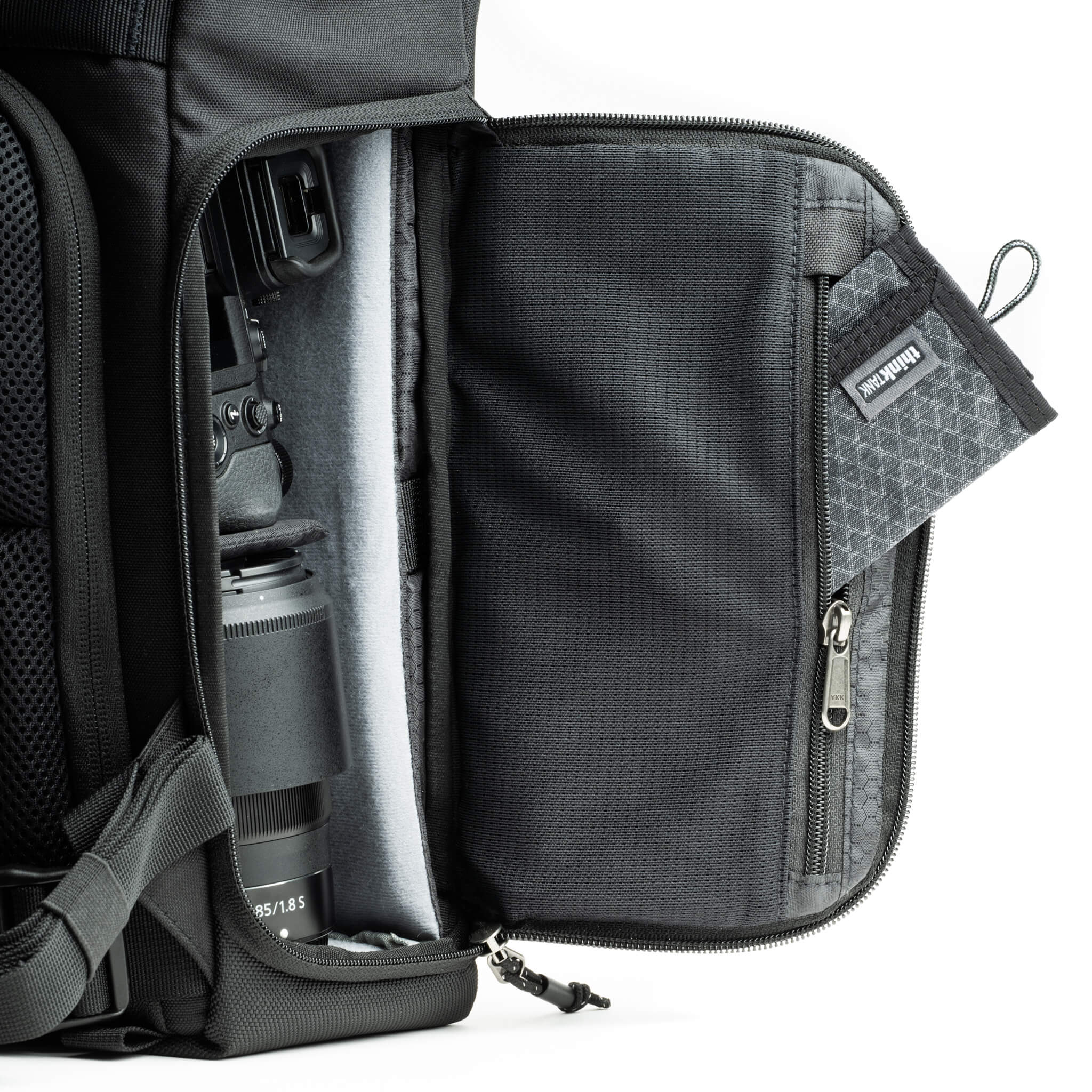 Focuspoint Rolltop 30l Asphalt Black Backpack