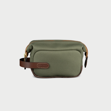 Capsule 1 Pouch Green Fibrenyte Brown Leather Capsule 1 Pouch Green Fibrenyte Brown Leather
