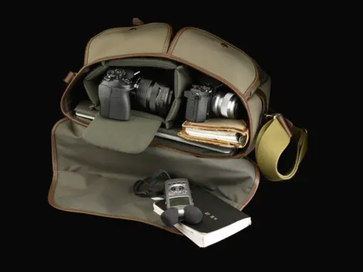 Hadley One Camera Bag Black Fibrenyte Black Leather