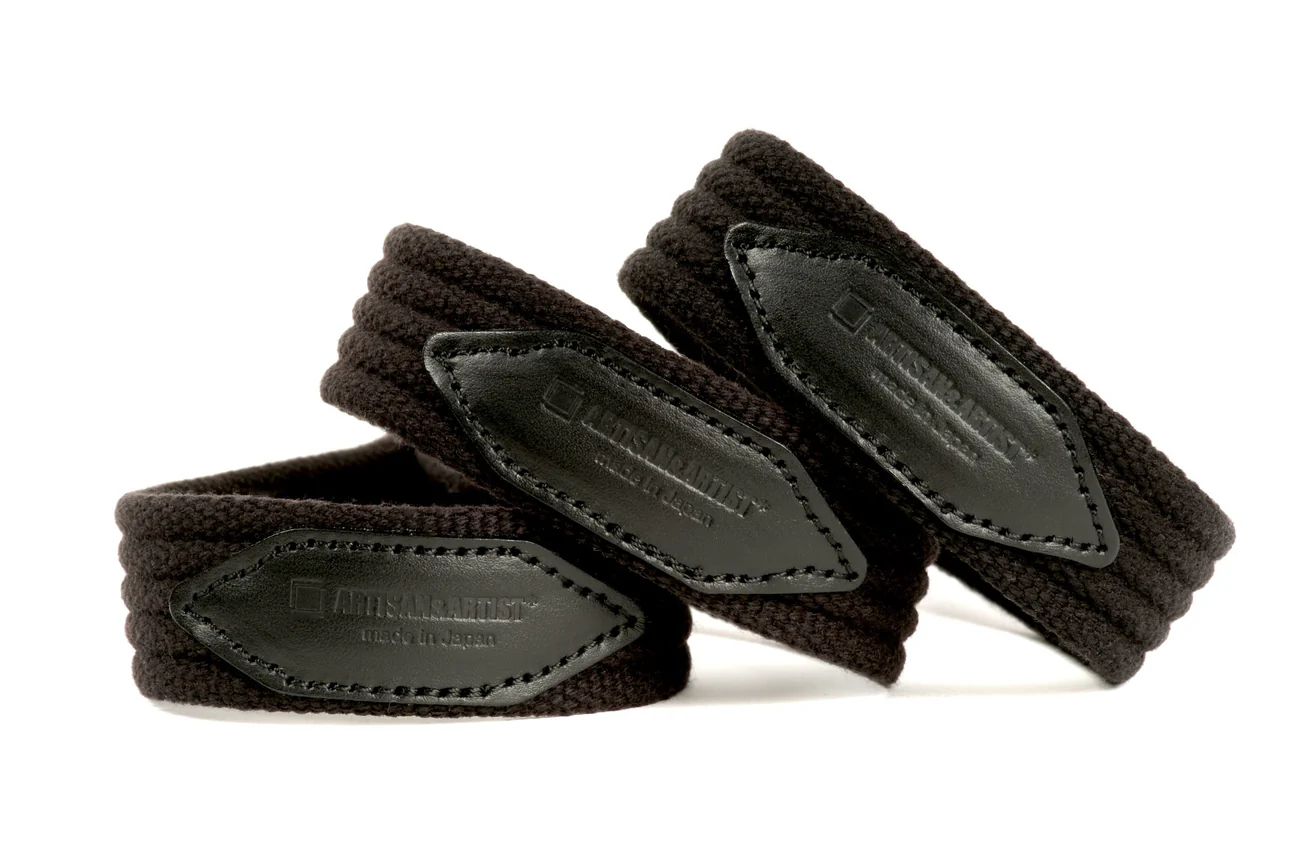 Parachute Cord Hand Strap Black Acam P25h Tan