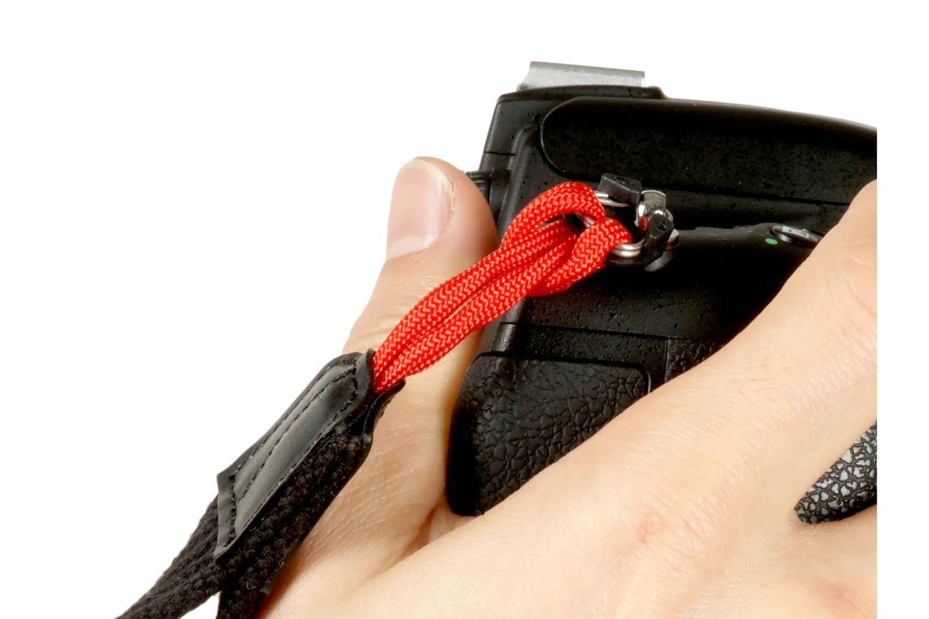 Parachute Cord Hand Strap Black Acam P25h Tan