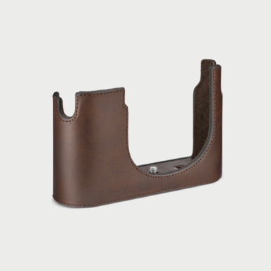 Halfcase Q3 Dark Brown Leather Halfcase Q3 Dark Brown Leather
