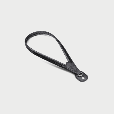 Leica Wrist Strap Black Leather Braided Leica Wrist Strap Black Leather Braided