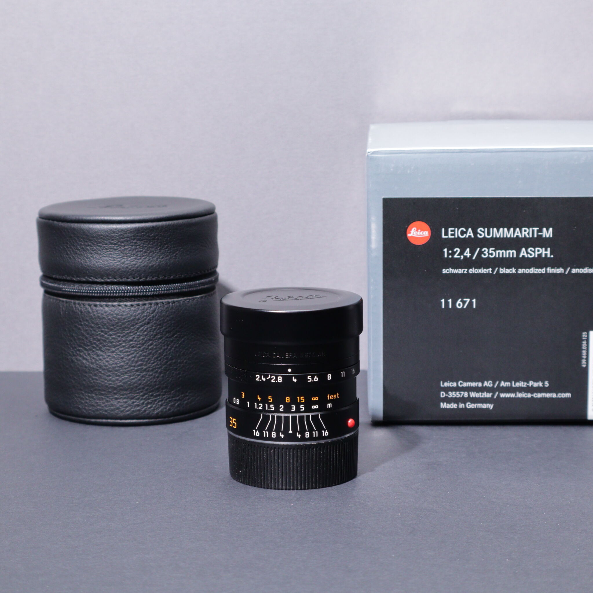 Summarit M F 2 4 35mm Asph Lens Second Hand