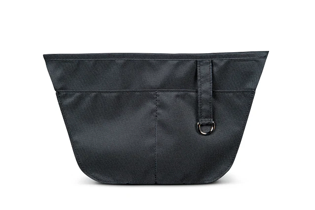 Billingham Dolly Grip Handbag Black Fibrenyte Black Leather