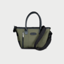 http://Key%20Grip%20Handbag%20Green%20FibreNyte/Black%20Leather