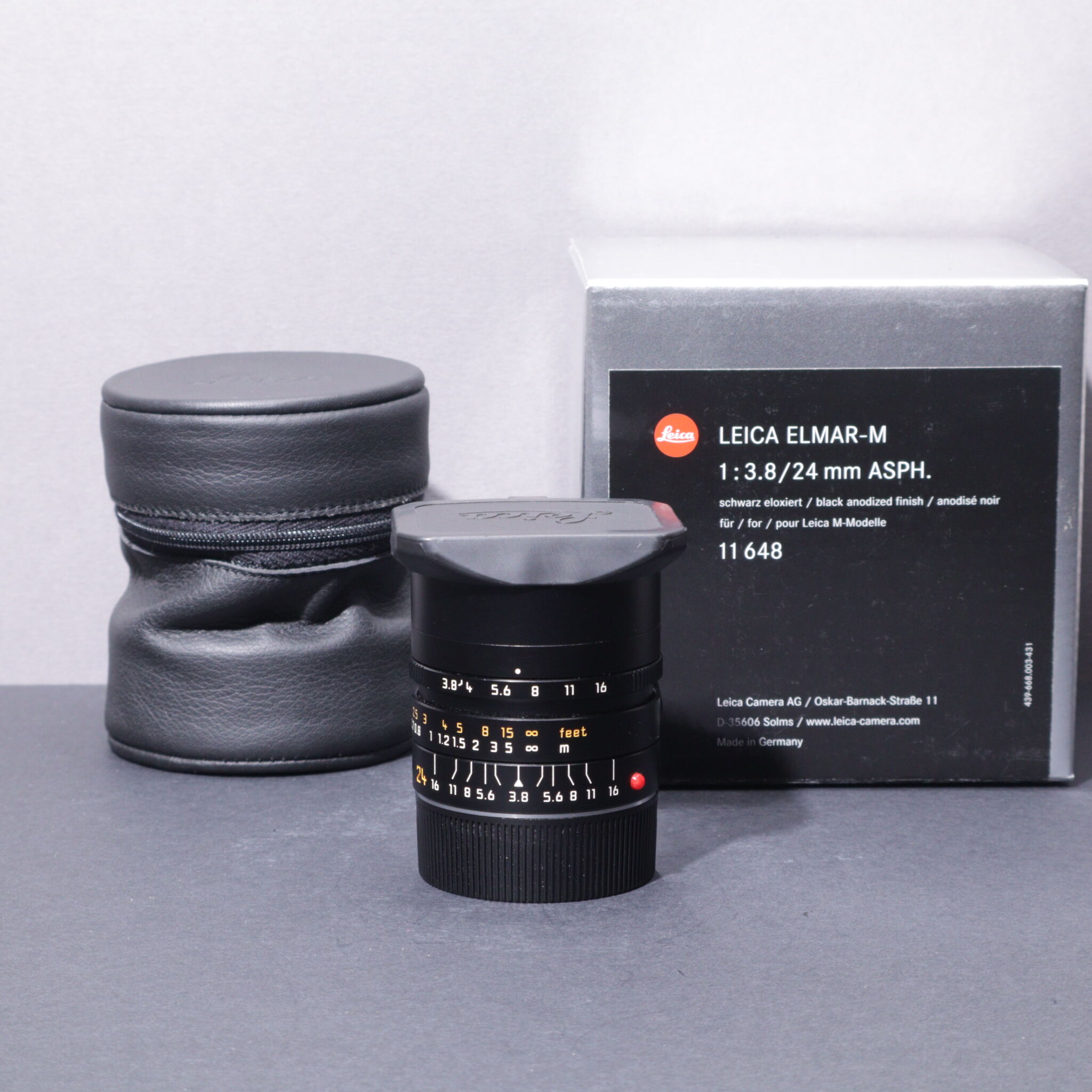 Elmar M 24mm F 3 8 Asph Lens Second Hand