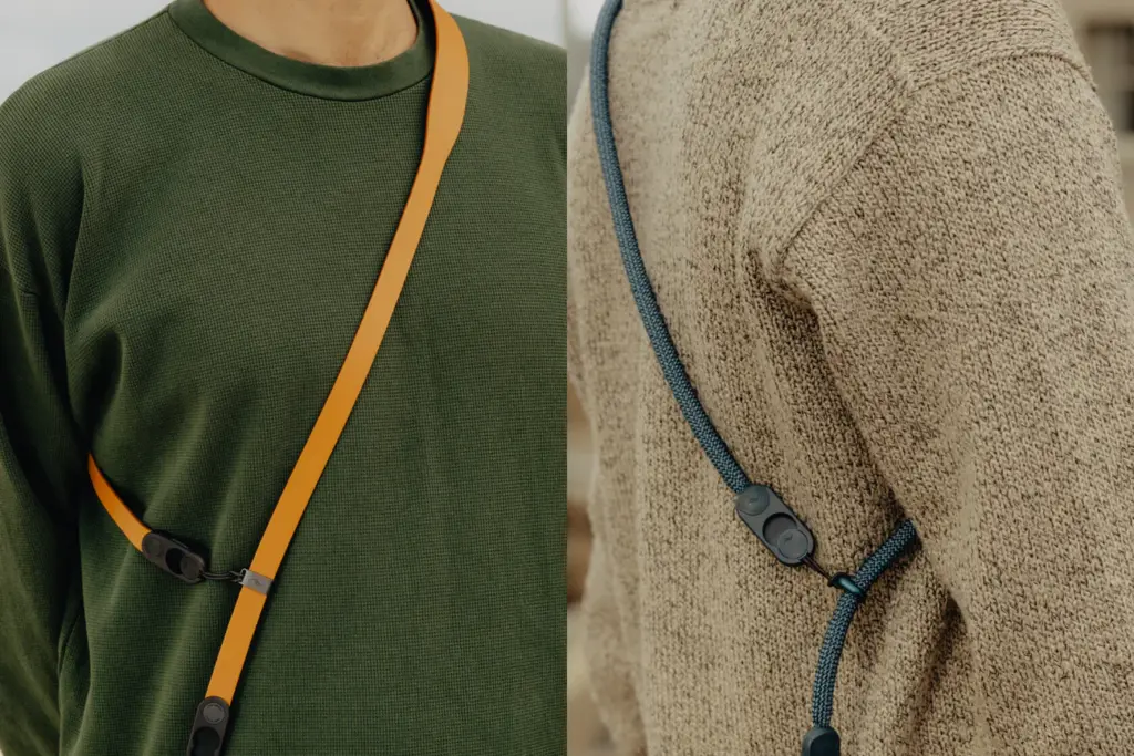 Form Leather Camera Strap Neck Amber Form Leather Camera Strap Neck Amber