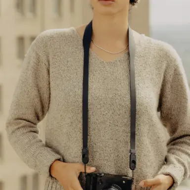 Form Leather Camera Strap Standard Black Form Leather Camera Strap Standard Black