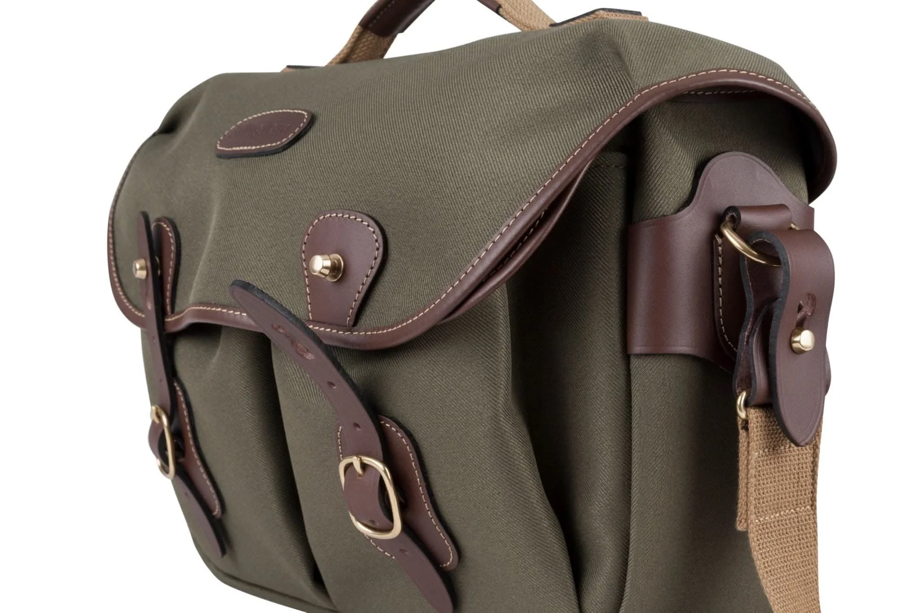 Hadley Pro 2020 Camera Bag Green Fibrenyte Brown Leather