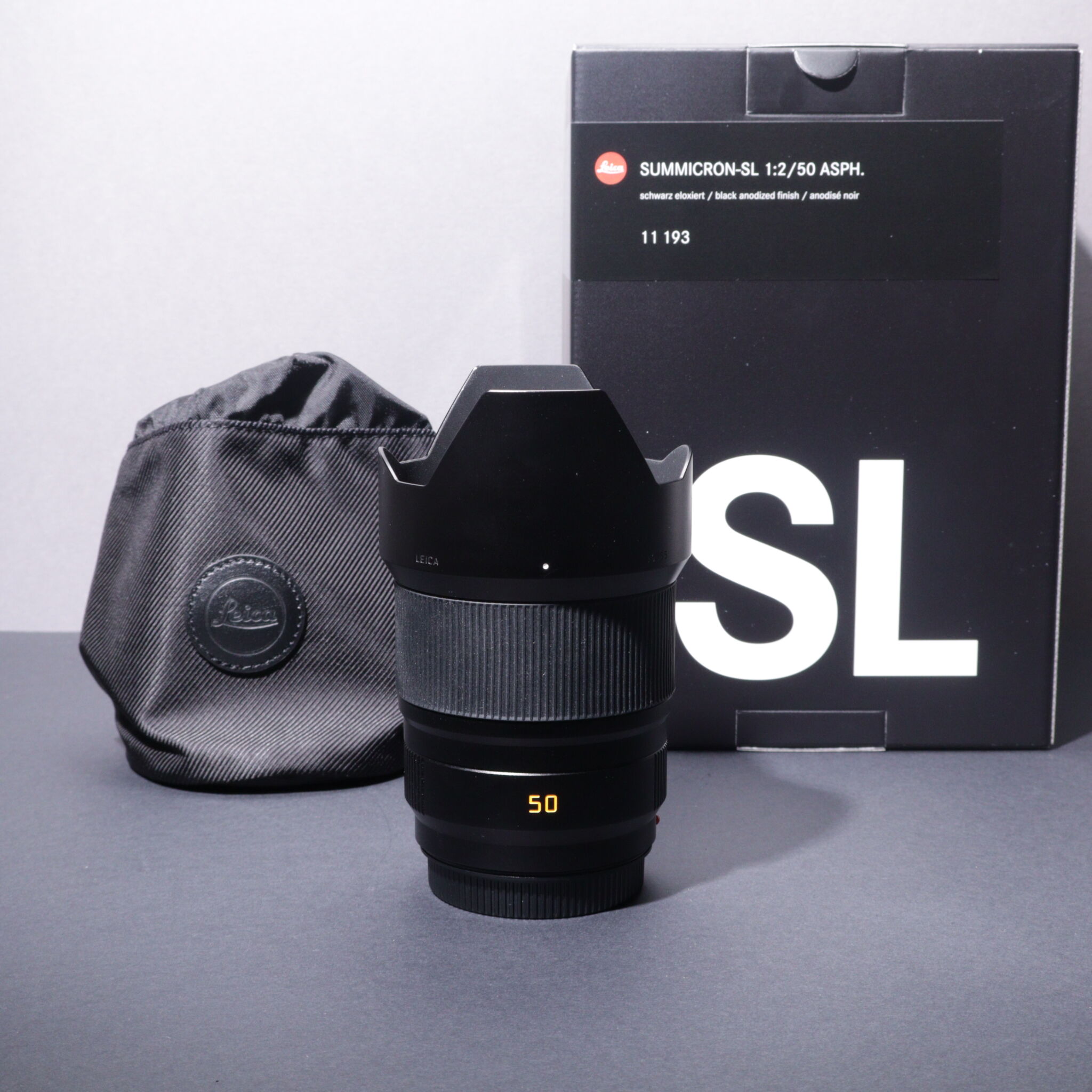 Leica Summicron Sl 50mm F 2 Asph Black Demo Unit