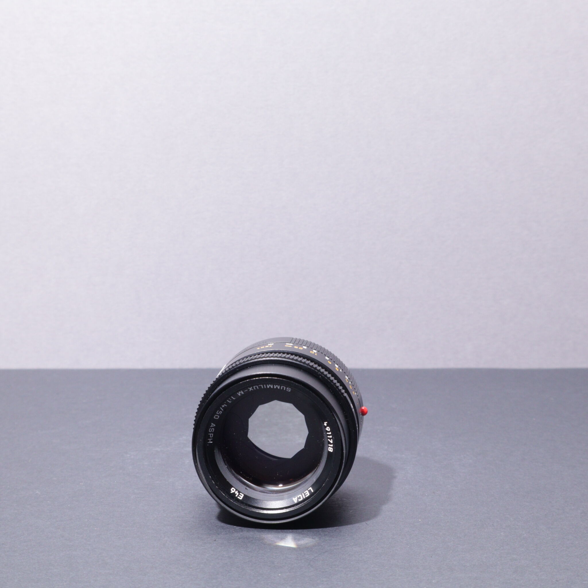 Leica Summilux M 50mm F 1 4 Asph Black Lens Demo Unit