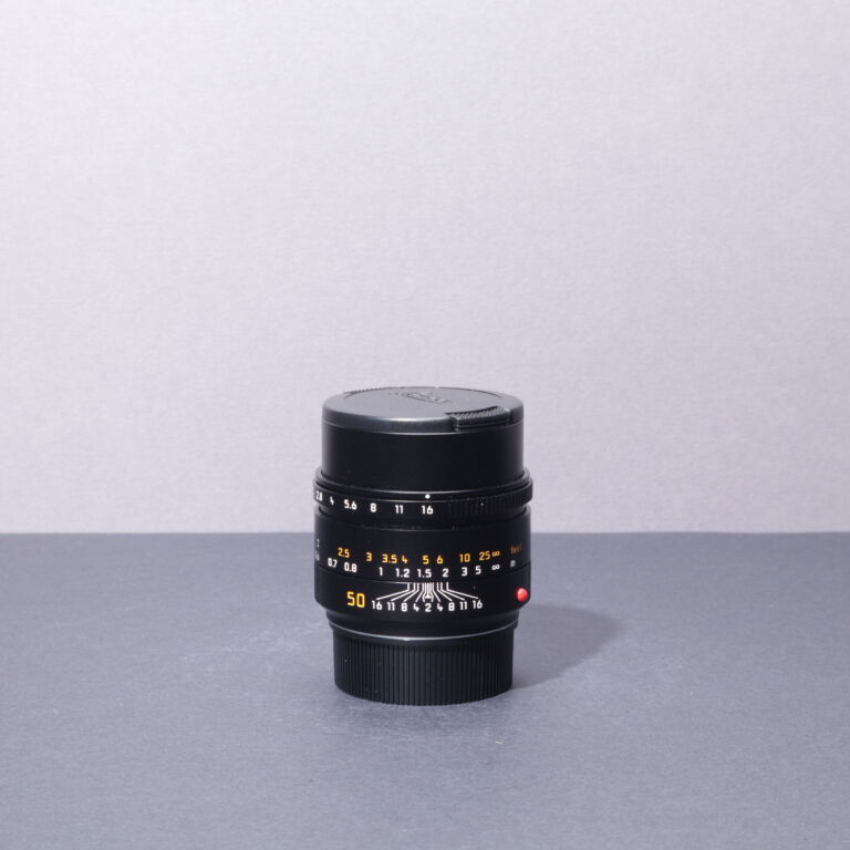 Leica Summilux M 50mm F 1 4 Asph Black Lens Demo Unit