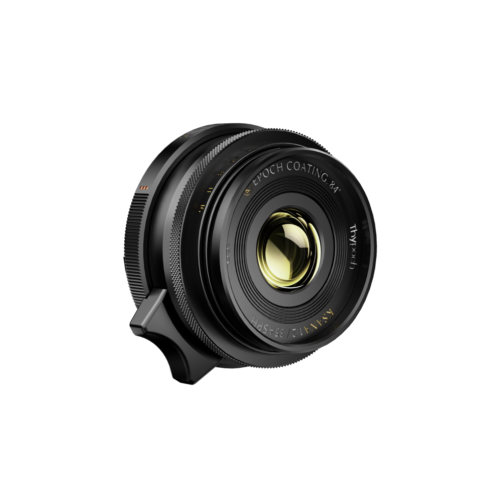 Thypoch Ksana 35mm F 2 M Mount Black Lens With Lens Hood