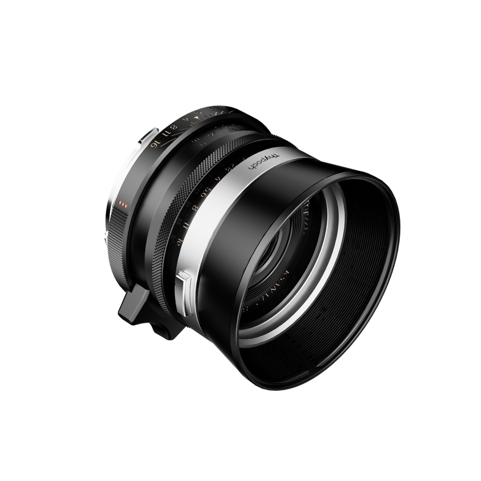 Thypoch Ksana 35mm F 2 M Mount Black Lens With Lens Hood