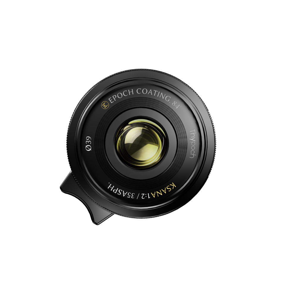 Thypoch Ksana 35mm F 2 M Mount Black Lens With Lens Hood
