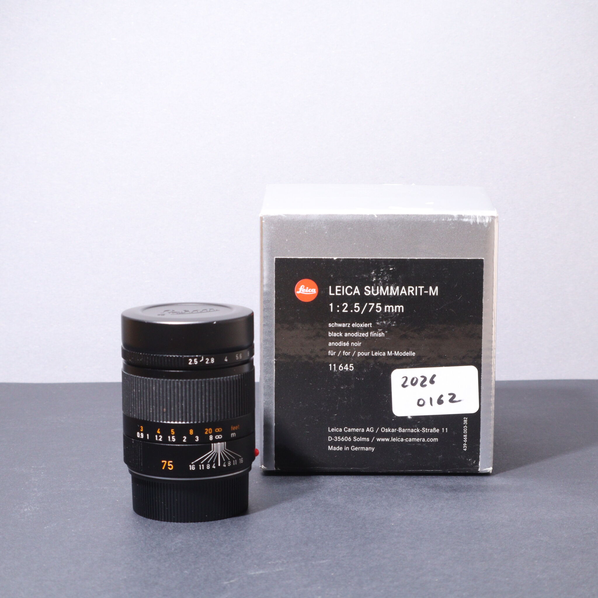 Leica Summarit M 75mm F 2 5 Second Hand