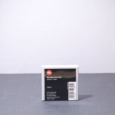Slim Filter Uva Ii E49 Black Second Hand Slim Filter Uva Ii E49 Black Second Hand